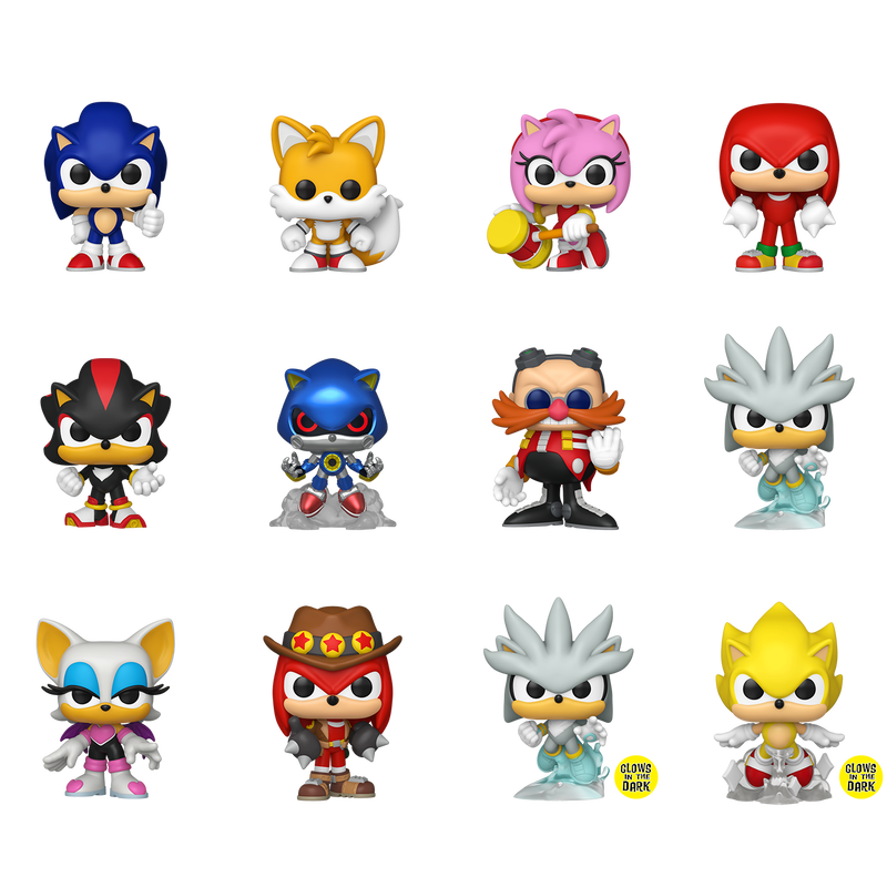 Assorted Mystery Mini figures Sonic The Hedgehog