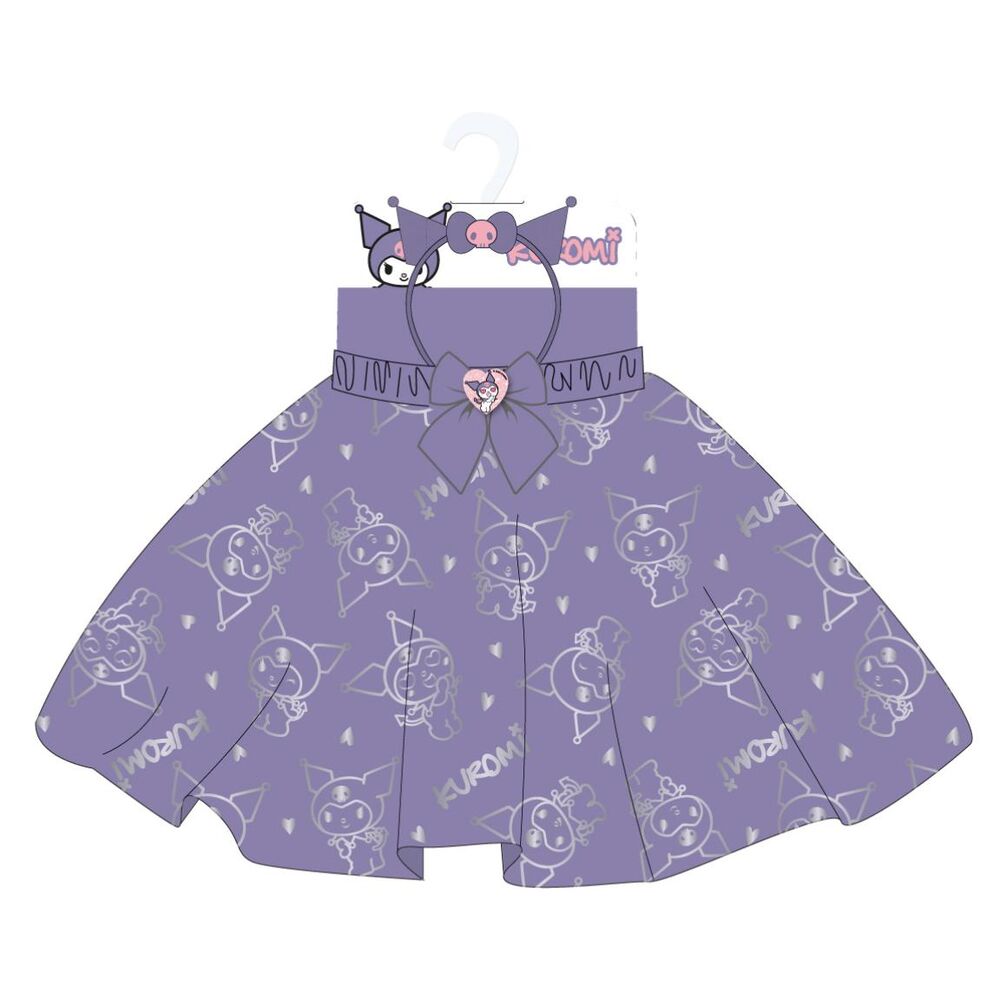 Hello Kitty Kuromi headband + tutu set