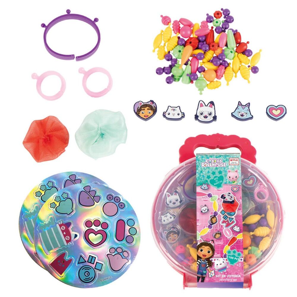 Coffret de bijoux pour maison de poupée Gabby