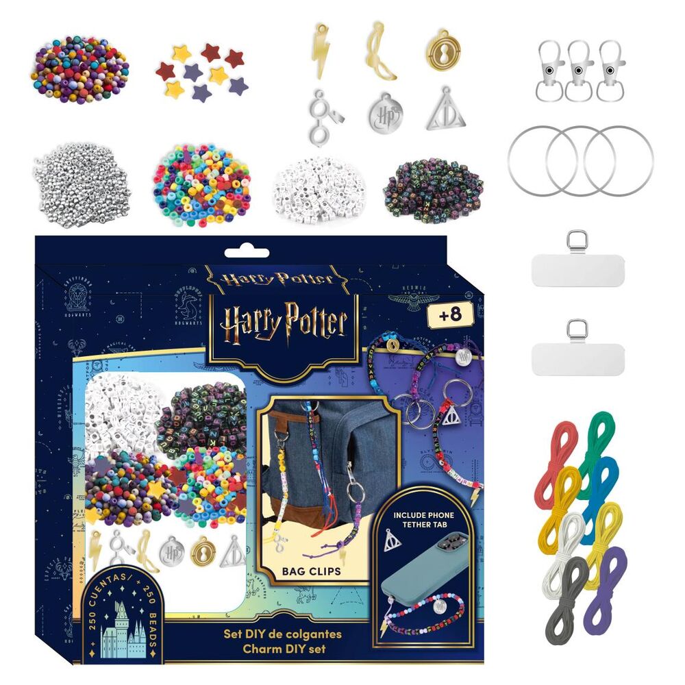 Le set Harry Potter permet de créer des pendentifs