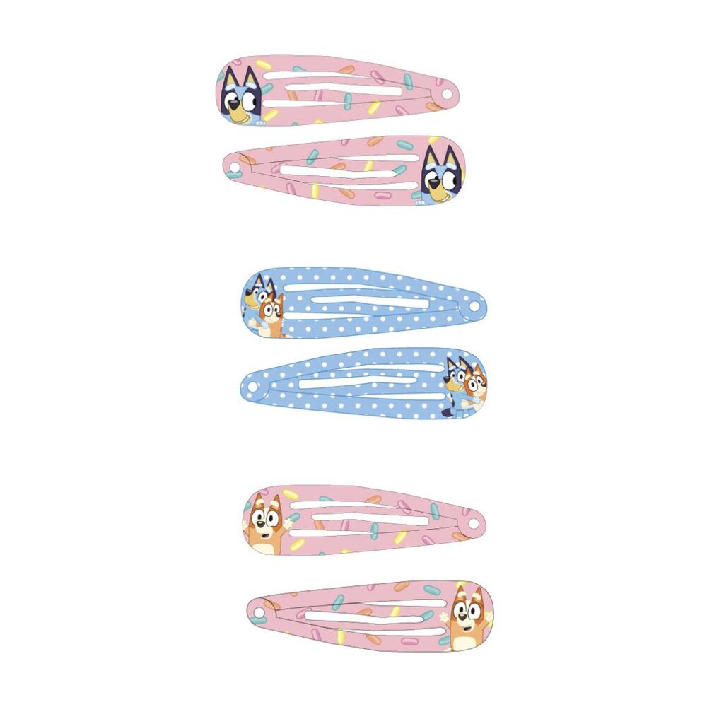Bluey Set 6 hairpins
