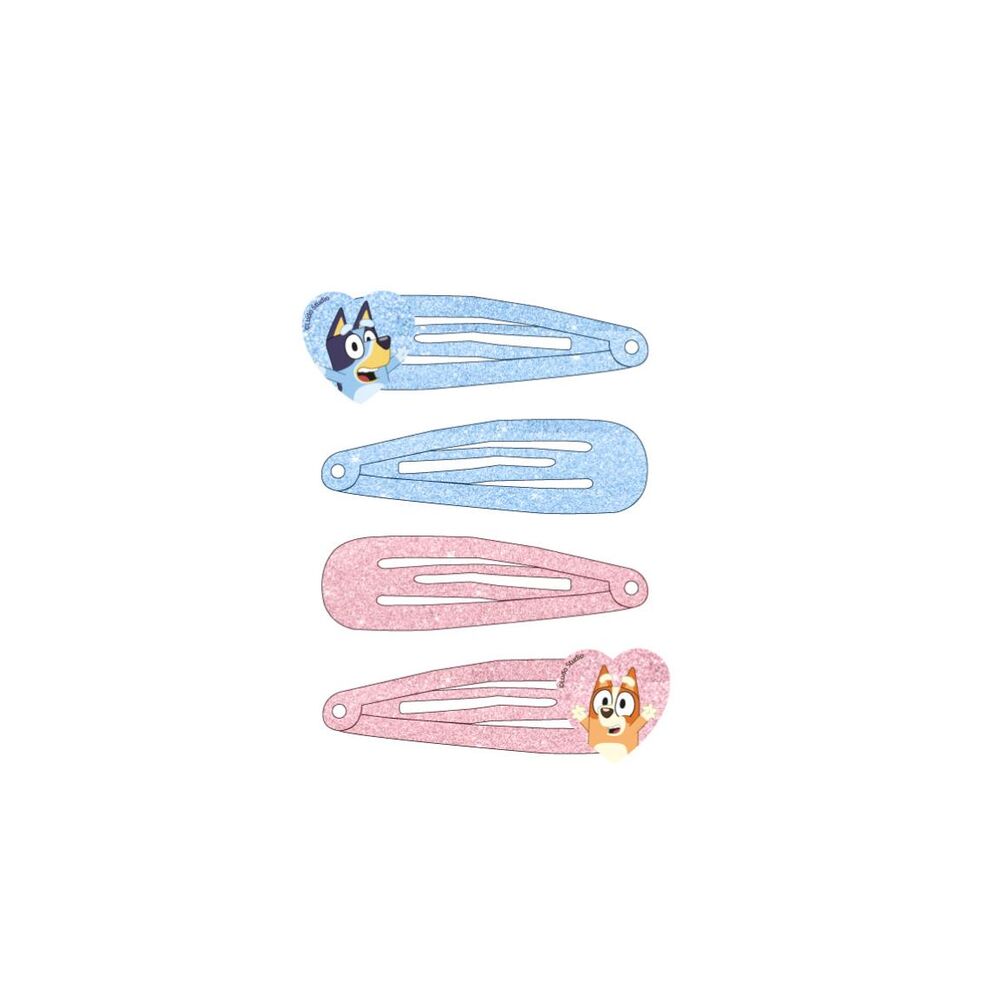 Bluey Set 4 hairpins