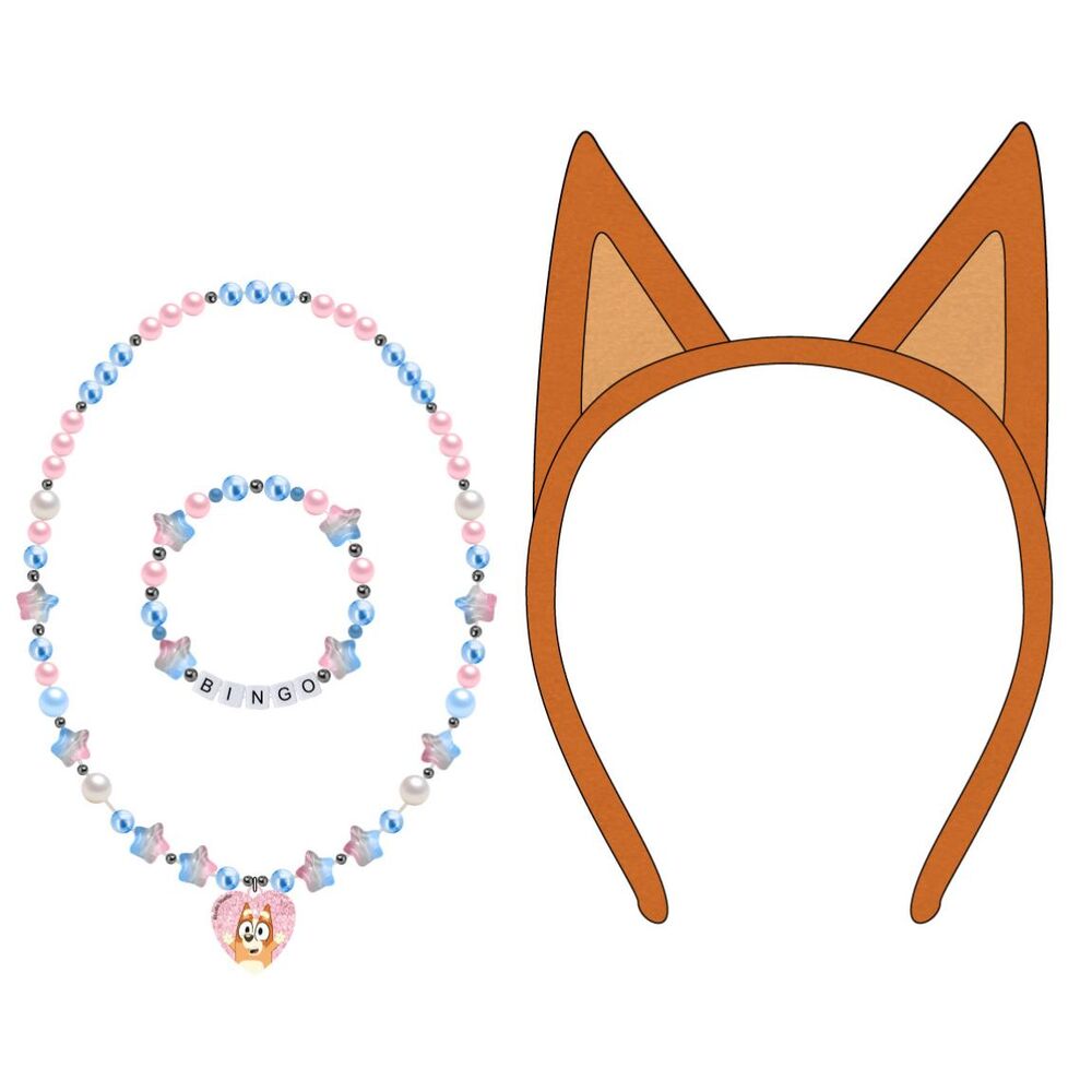 Bluey Costume jewellery set
