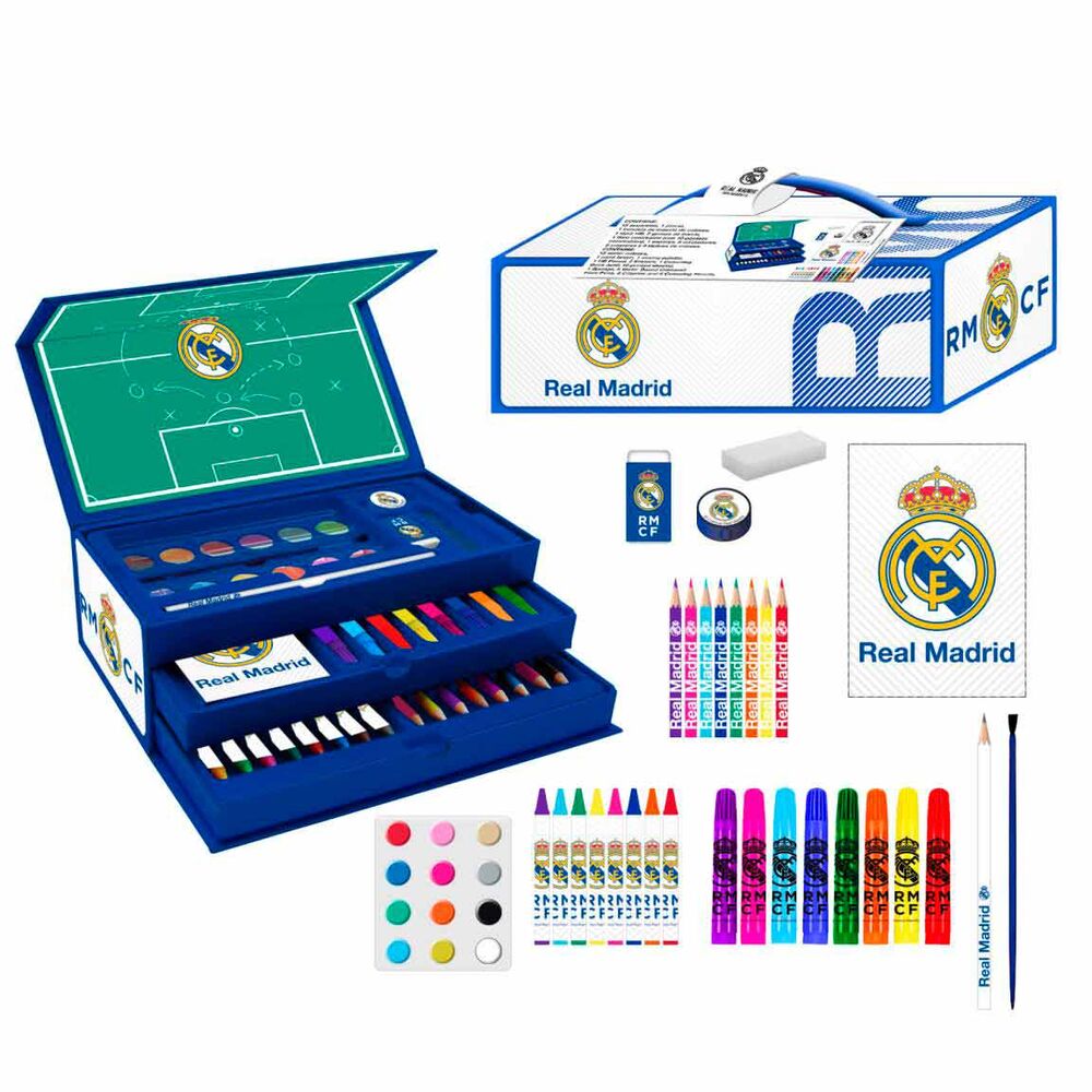 Real Madrid Colouring case