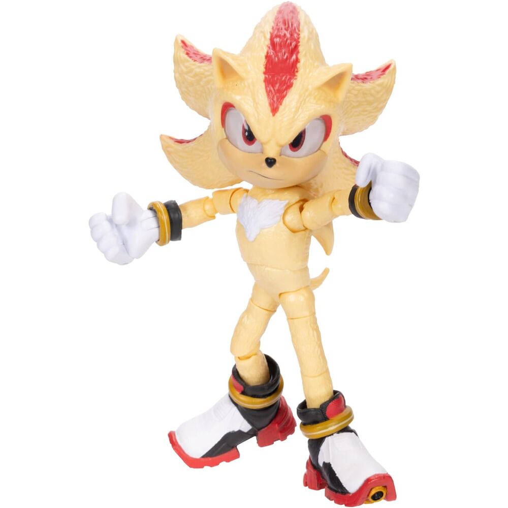 Sonic 3 Super Shadow Figura da Collezione Articolata 12,5cm - Nerdscape