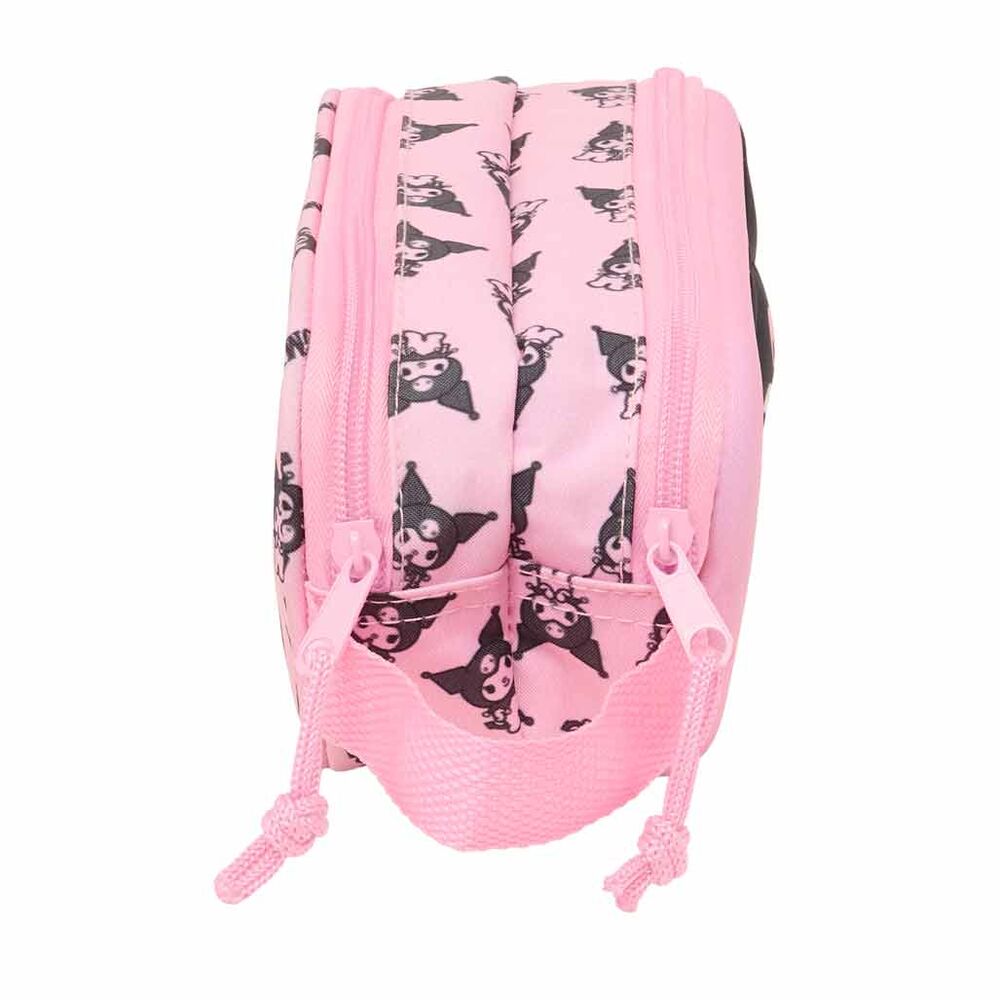 Trousse double Hello Kitty Kuromi 3D
