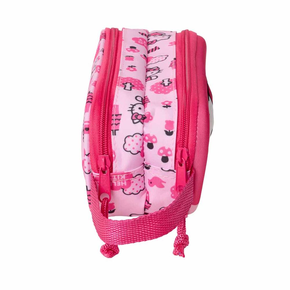 Trousse double Hello Kitty 3D