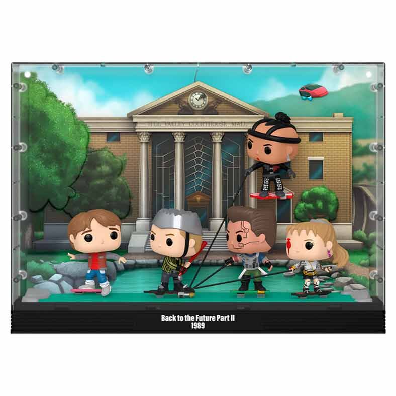 POP figure Moments Deluxe Regreso al Futuro Back To The Future Hoverboard Chase - Nerdscape