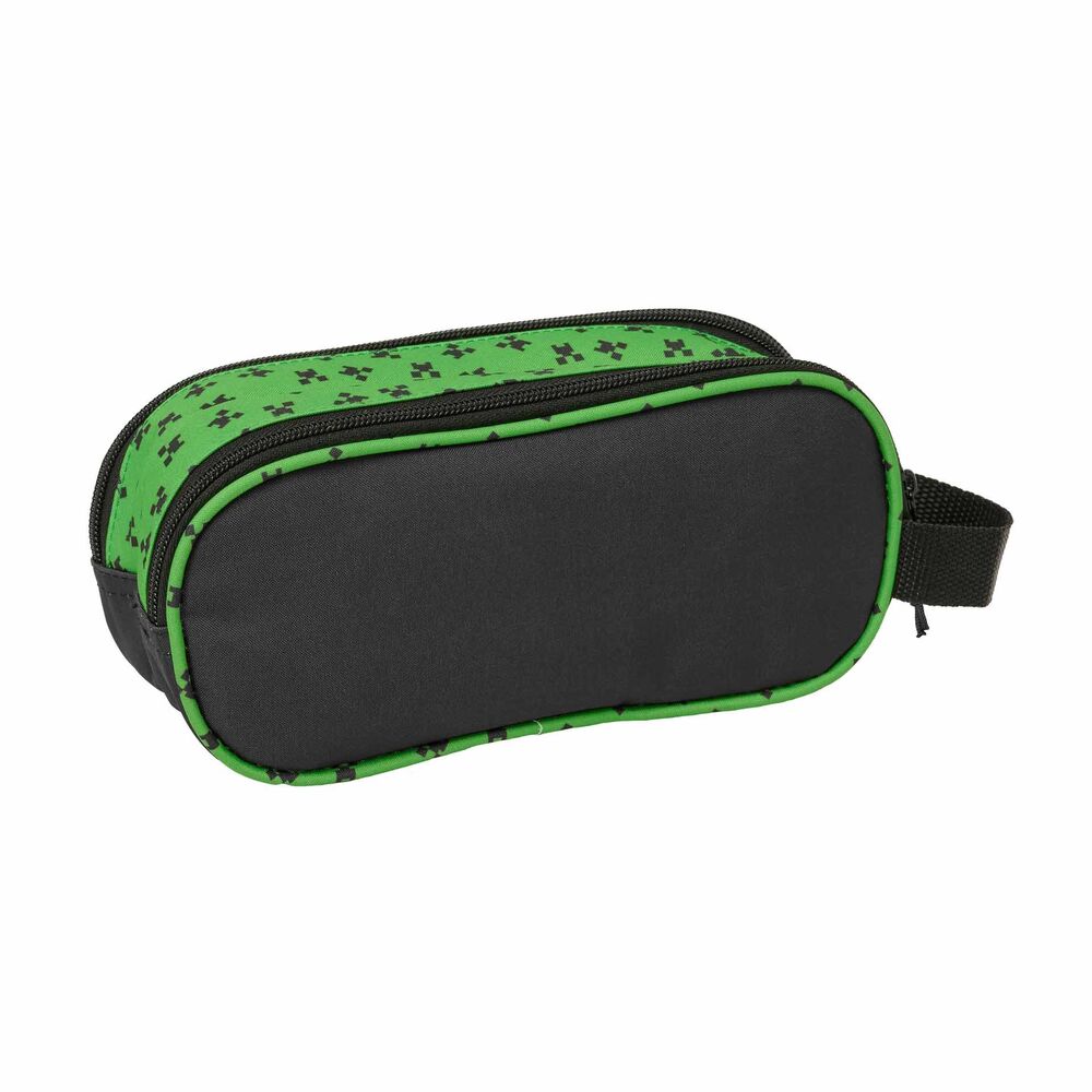 Minecraft 3D double pencil case