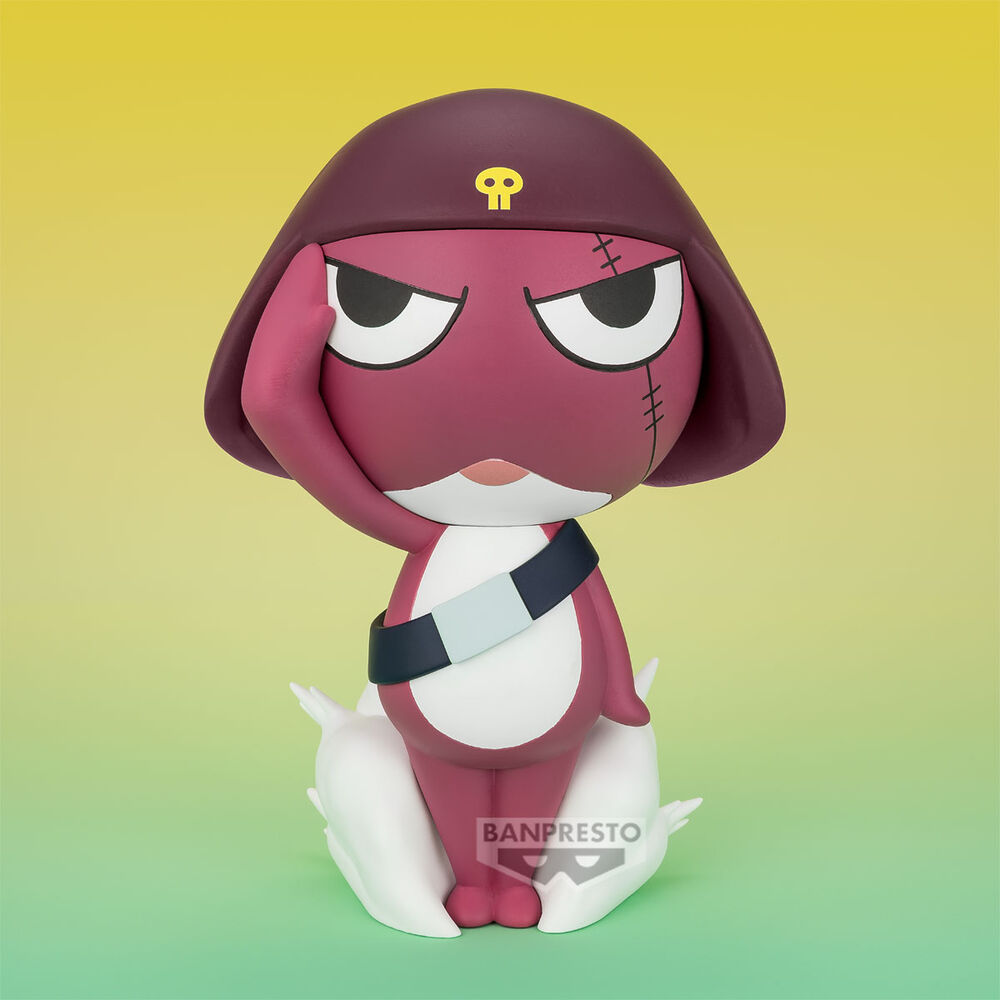Figurine Sofvimates Sgt. Keroro Giroro Big de 18 cm