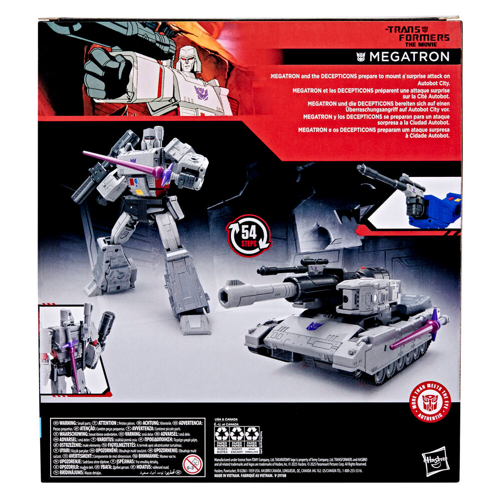 Transformers the Movie Studio Series Megatron figure 21.5cm