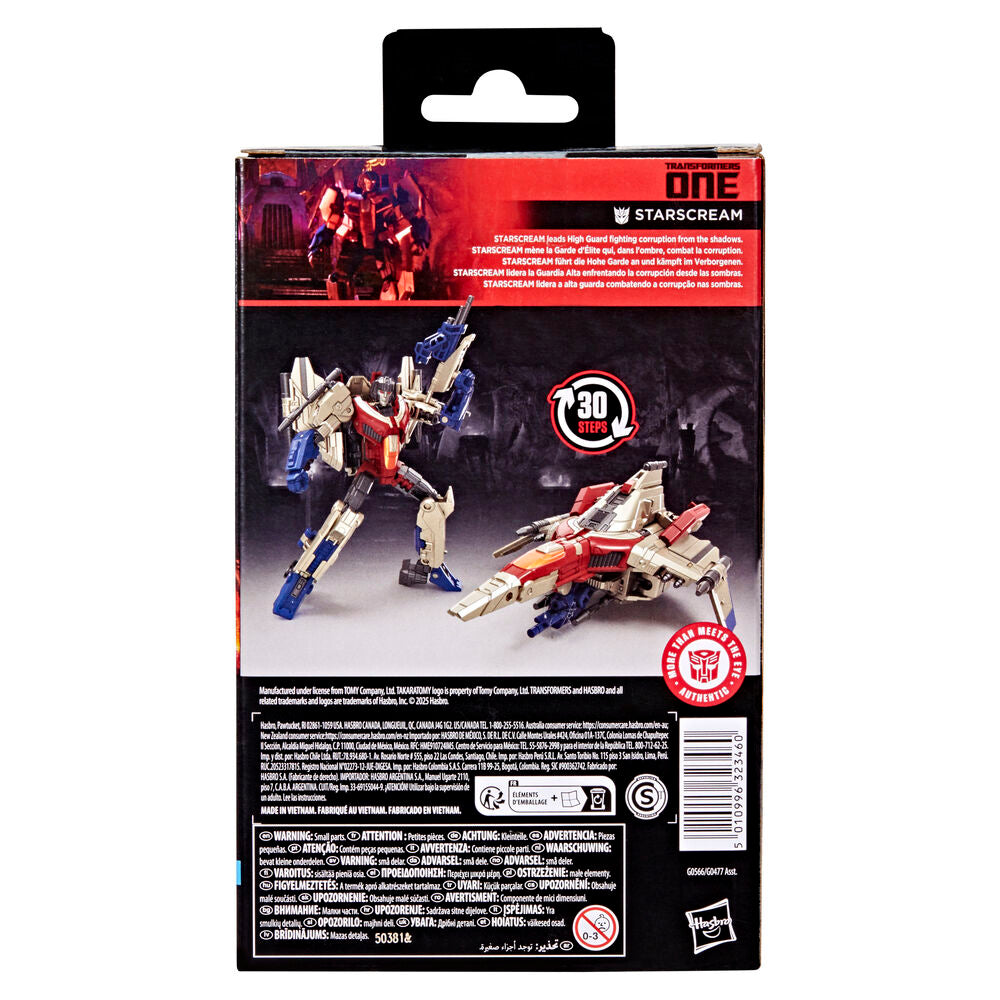 Transformers One Studio Series Starscream figure 11,5cm
