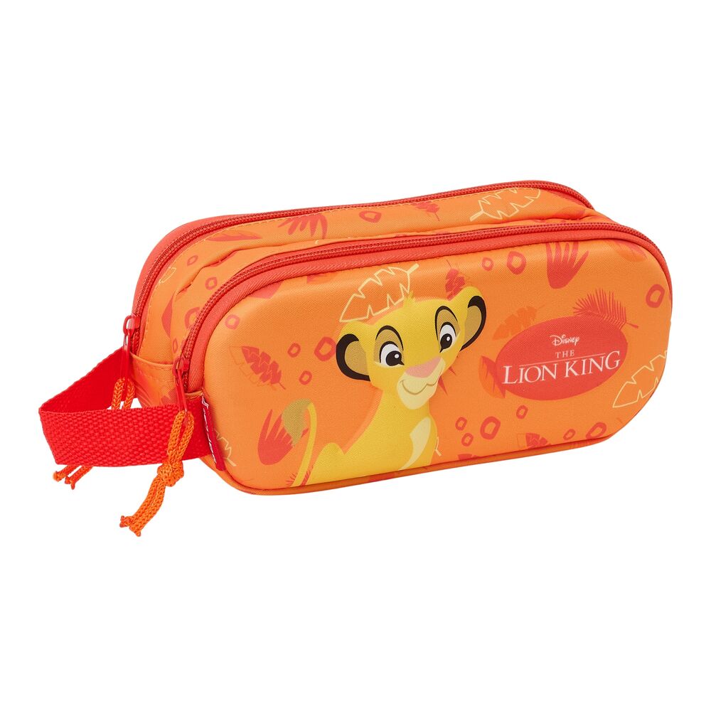 Trousse double 3D Le Roi Lion de Disney