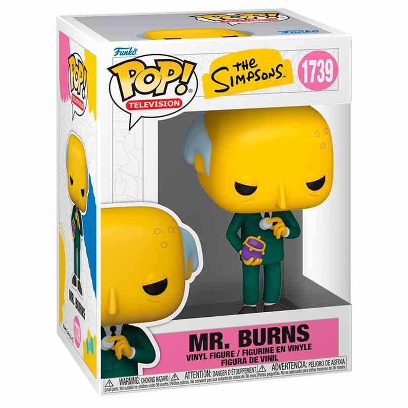 Funko Pop! The Simpsons Mr. Burns - Figura da Collezione Vinyl Nerdscape