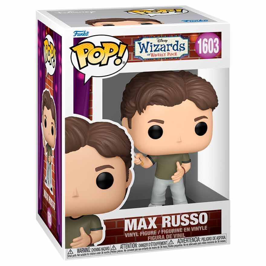 Funko Pop! Disney Wizards of Waverly Place Max Russo - Figura da Collezione Vinyl