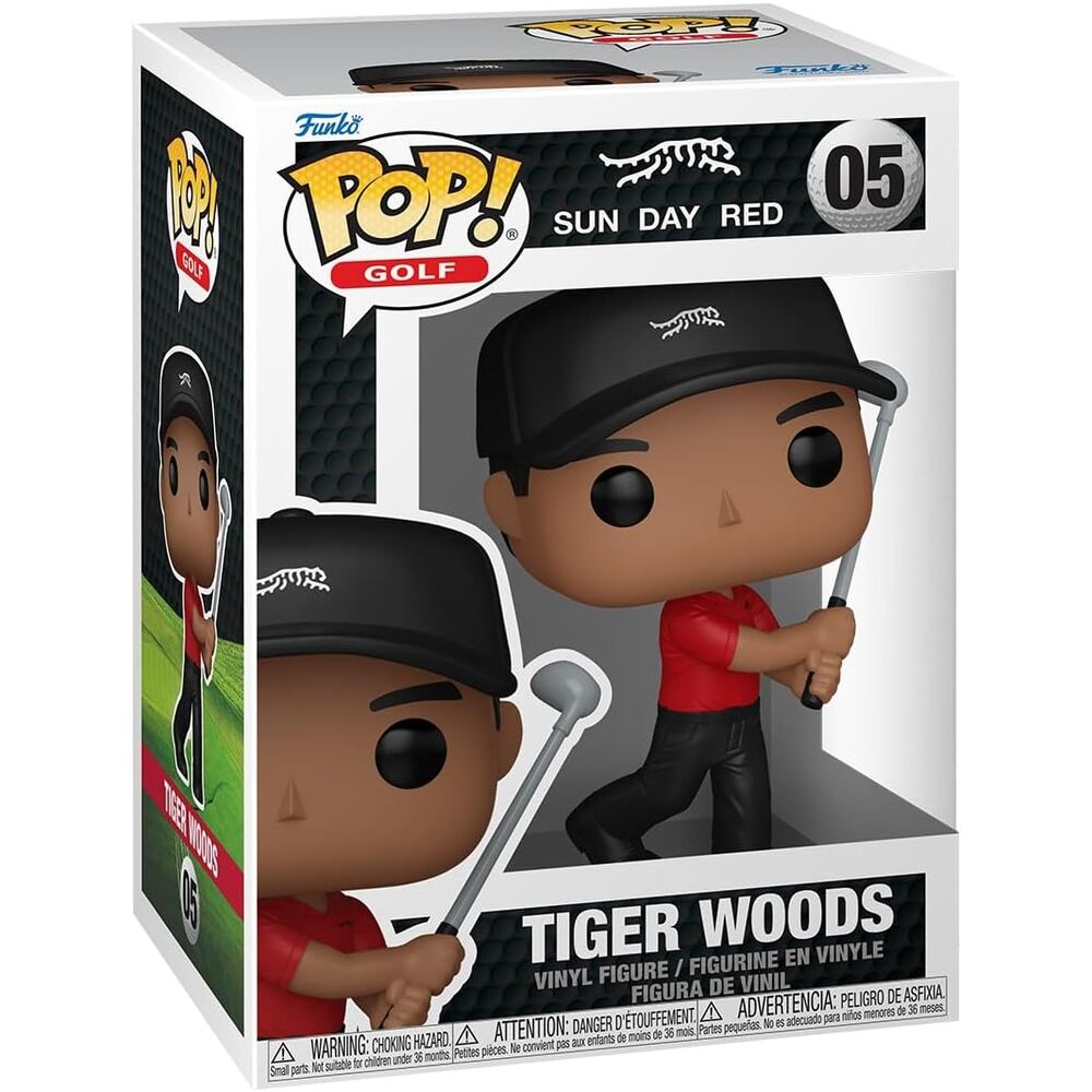 Funko Pop! Golf Tiger Woods - Figura da Collezione Vinyl