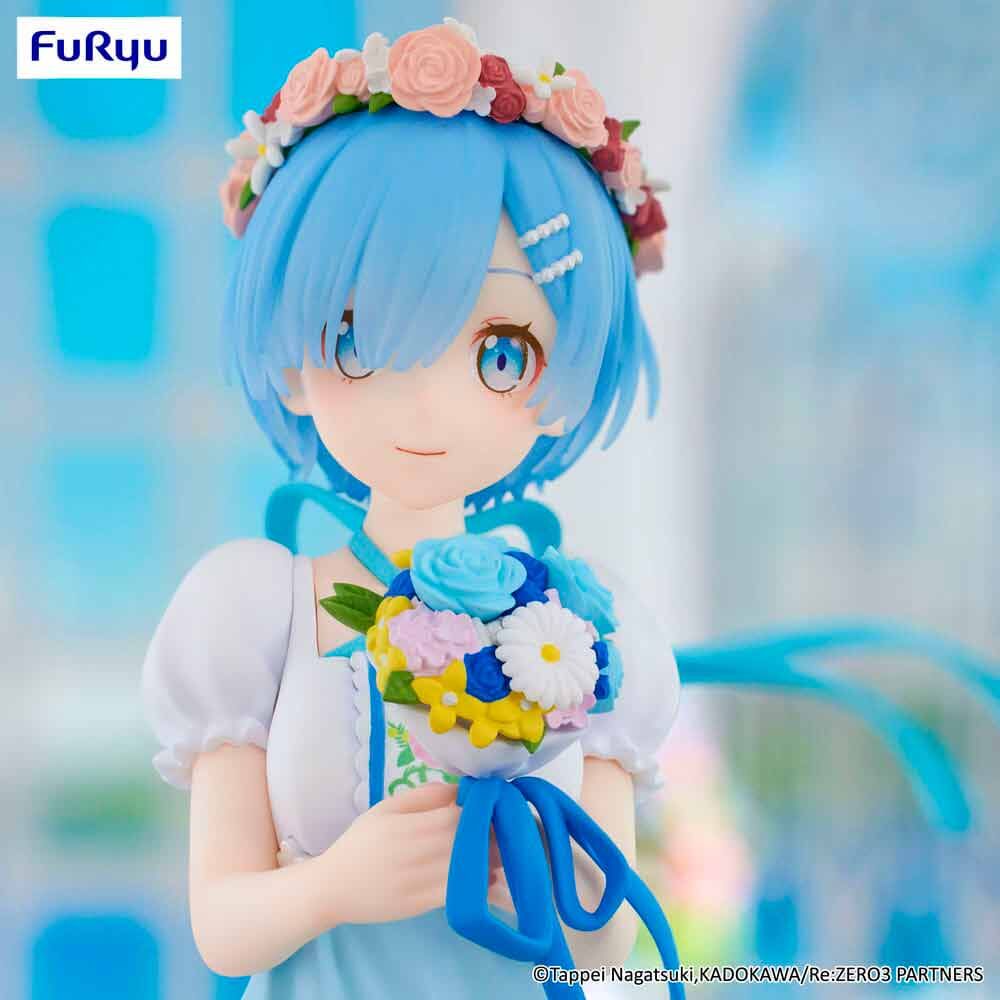 Re:Zero Starting Life in Another World Rem Bridesmaid Trio-Try-It figure 21cm