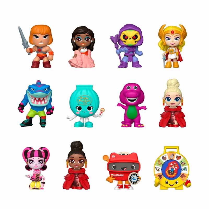 Assorted Mystery Mini figures Retro Toys