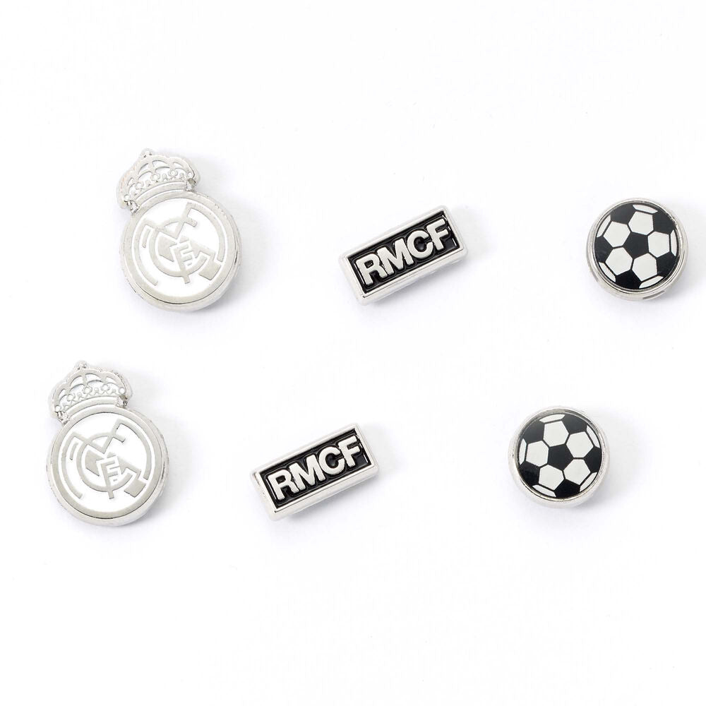 Real Madrid set 3 Pairs of earrings