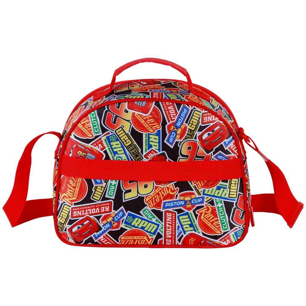 Borsa tracolla rossa per bambini con stampe Cars Disney, ideale per Nerdscape.