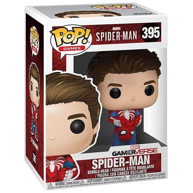 Funko Pop! Marvel Spider-Man Unmasked - Figura da Collezione Vinyl
