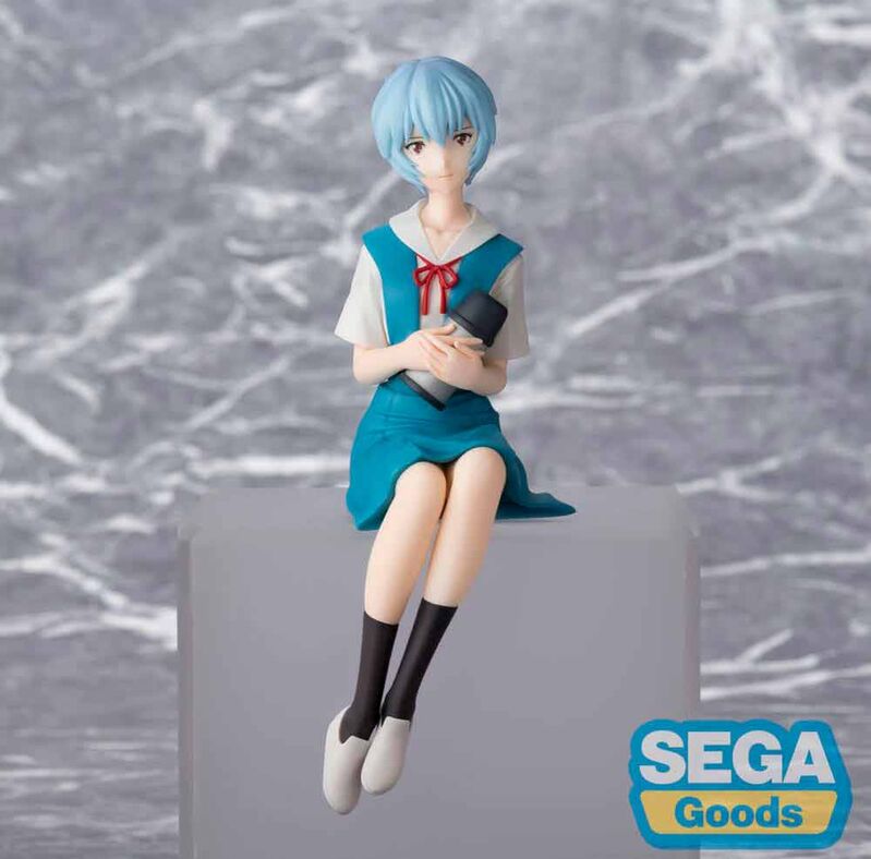 Rebuild of Evangelion Rei Ayanami PM Perching figure 14cm