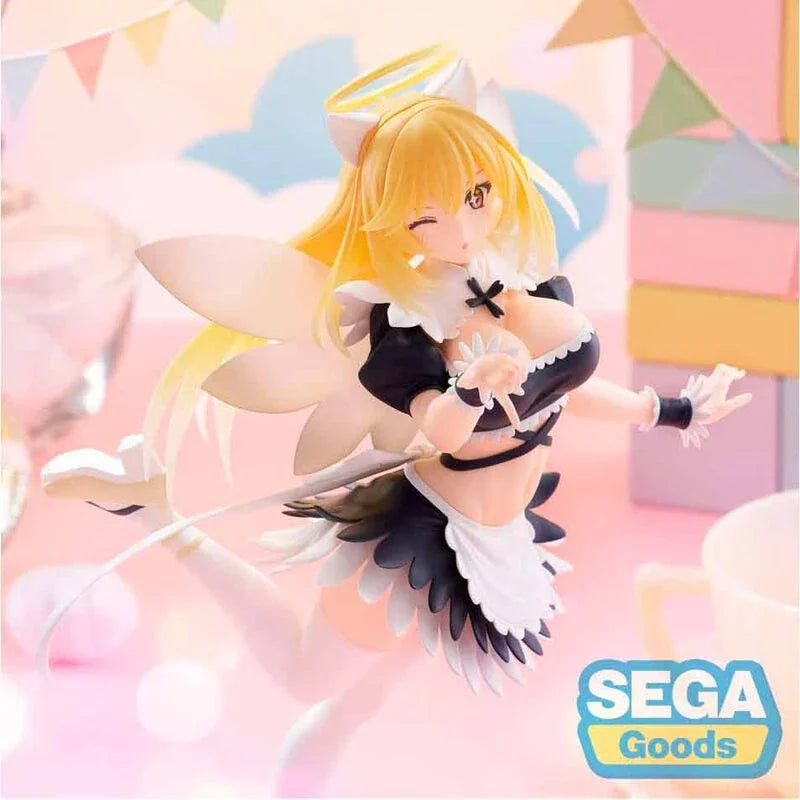A Certain Scientific Railgun Misaki Shokuhou Fallen Angel Maid Luminasta figure 20cm Nerdscape