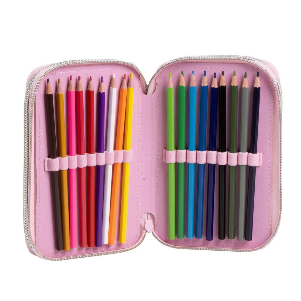 Disney Stitch triple pencil case