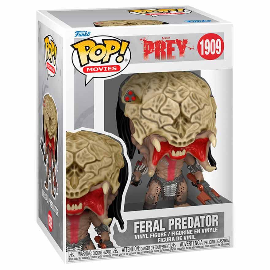 Funko Pop! Prey Feral Predator - Figura da Collezione Vinyl