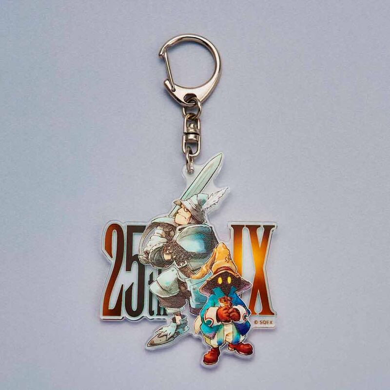 Porte-clés Final Fantasy IX Vivi Ornitier & Adelbert Steiner 7 cm