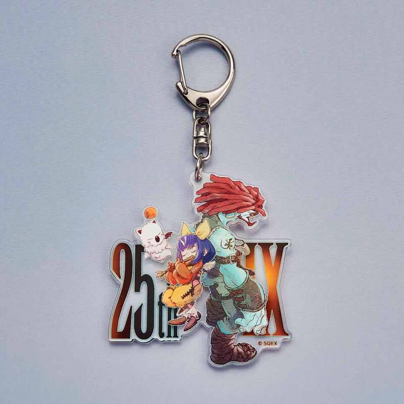 Porte-clés Final Fantasy IX Eiko Carol et Corail Amarant 7 cm