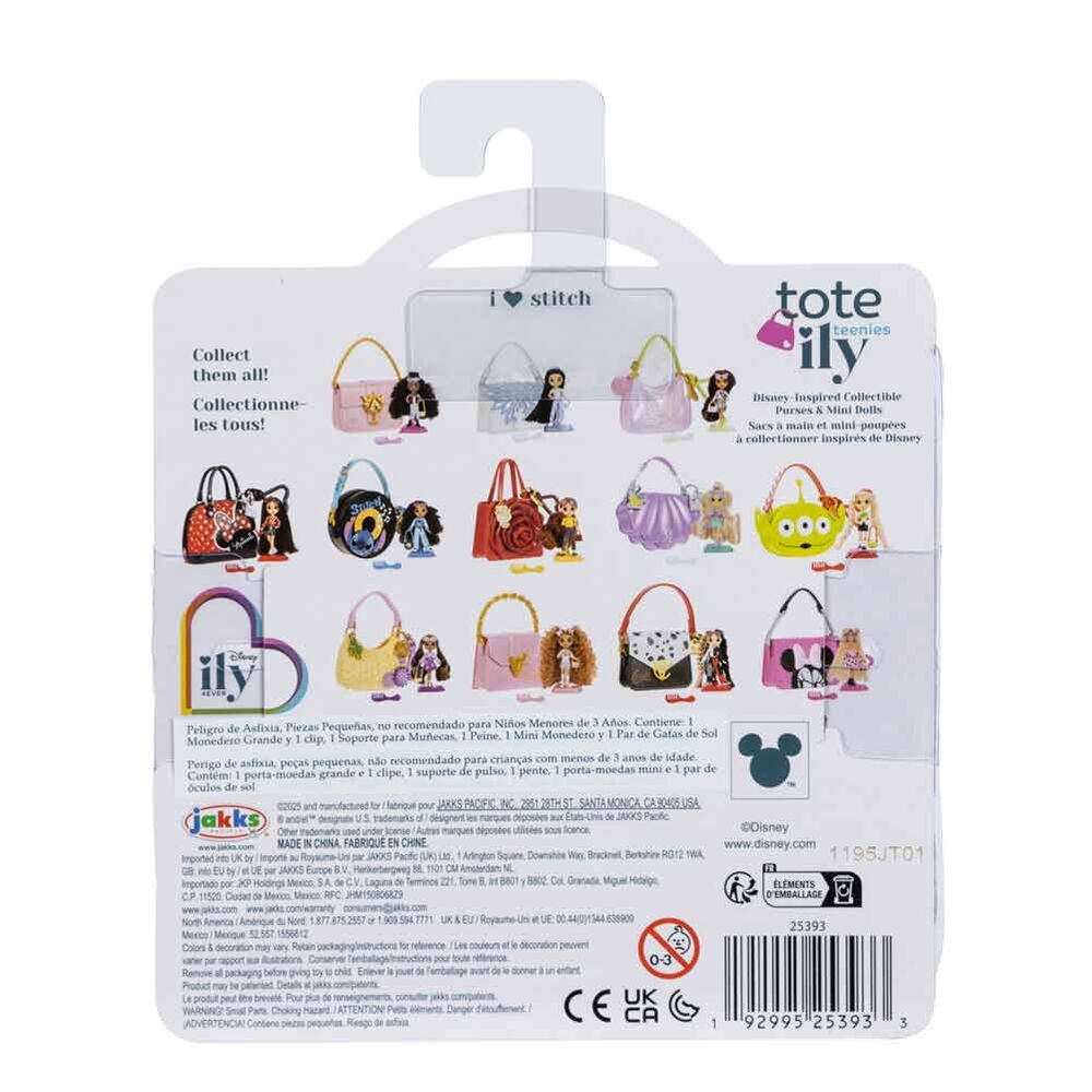 Poupée Disney Stitch ily 4Ever assortie + sac