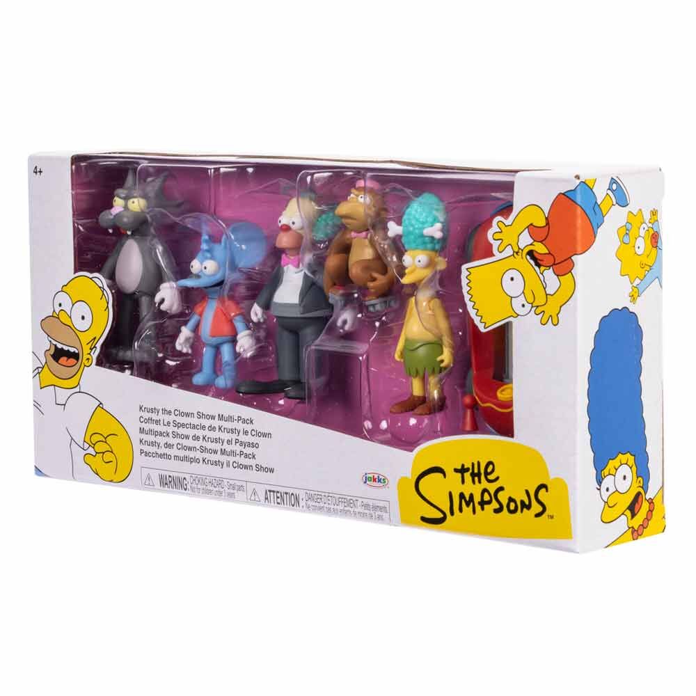 Coffret Les Simpson, 6 figurines de 7 cm