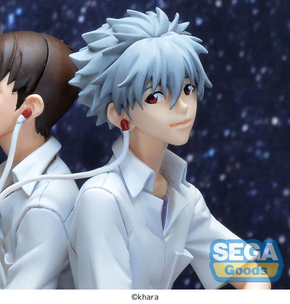 Figurine Shinji et Kaworu Luminasta de 17 cm (Rebuild of Evangelion, version Kaworu)