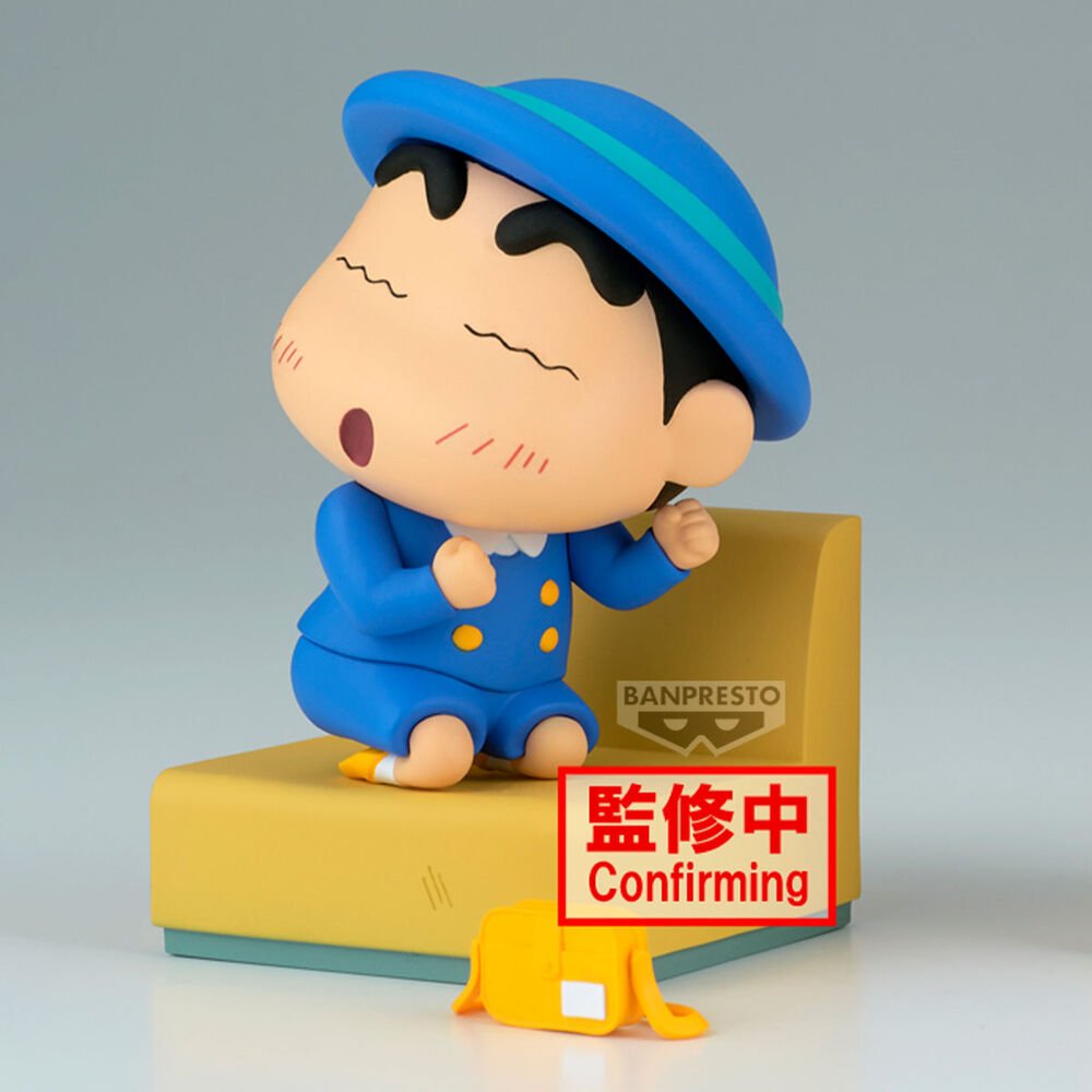 Crayon Shinchan Nakayoshi Memories Let&39;s Go To Kindergarten Shinnosuke figure 10cm - Nerdscape