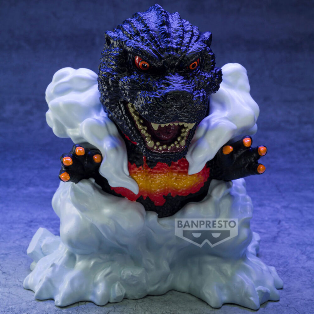 Figurine Godzilla 1995 ver. A de la série Toho Monsters Enshrined Monsters, 13 cm