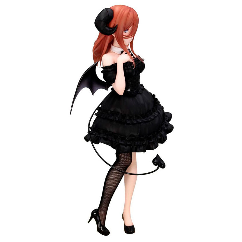 Figurine BiCute Dark Nakano Miku de 25 cm, issue de la collection spéciale The Quintessential Quintuplets Specials.