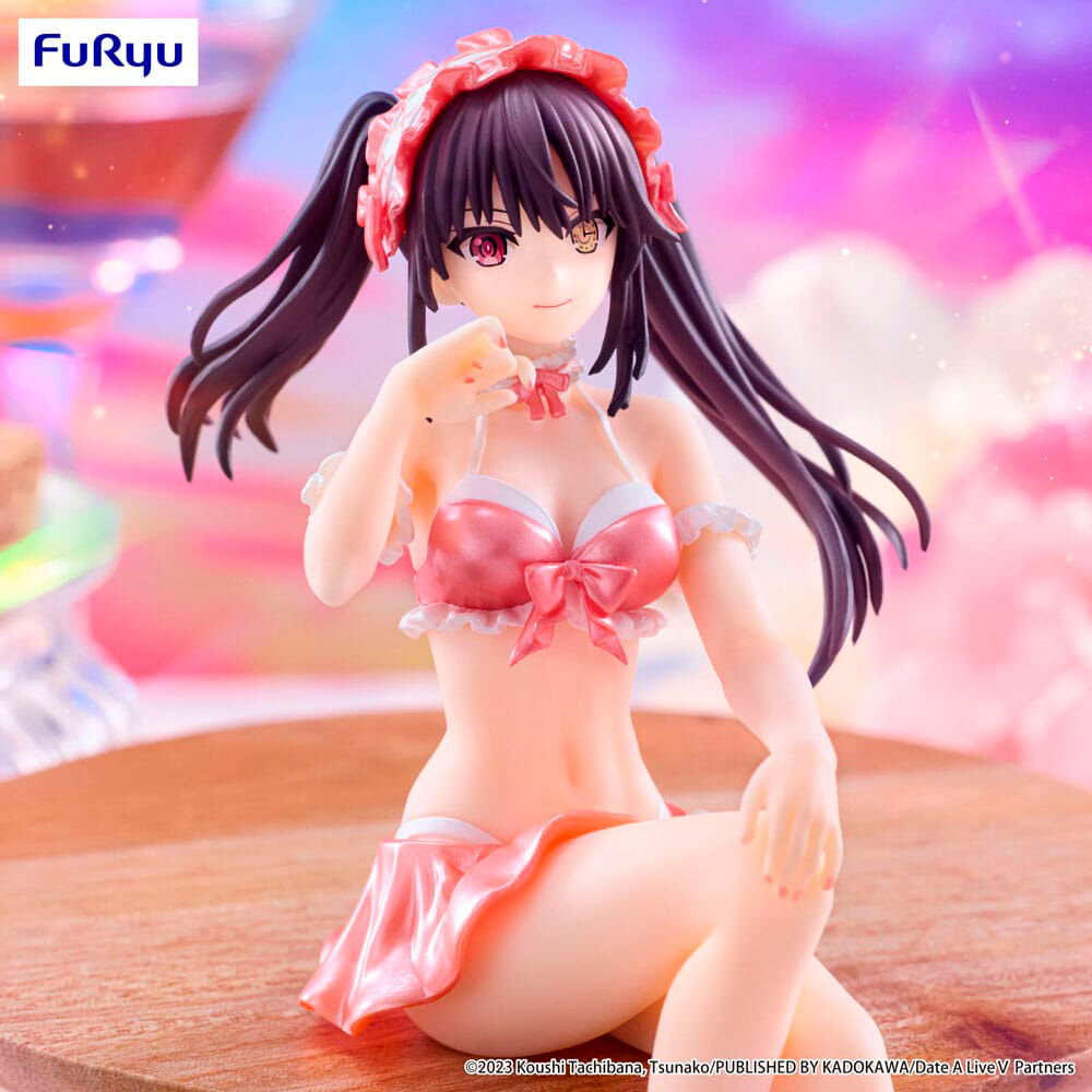 Date A Live V Noodle Stopper Kurumi Tokisaki Swimsuit Pastel Red Color Ver. figure 15cm