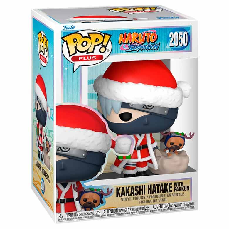 Funko Pop! Naruto Shippuden Kakashi Hatake con Pakkun - Figura da Collezione Vinyl