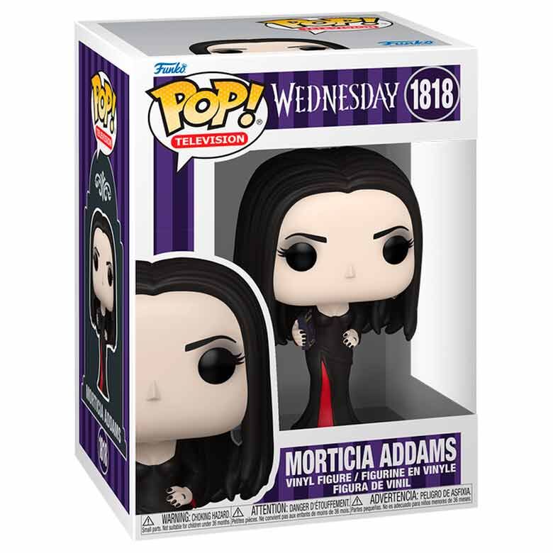 Funko Pop! Wednesday Morticia - Figura da Collezione Vinyl Nerdscape