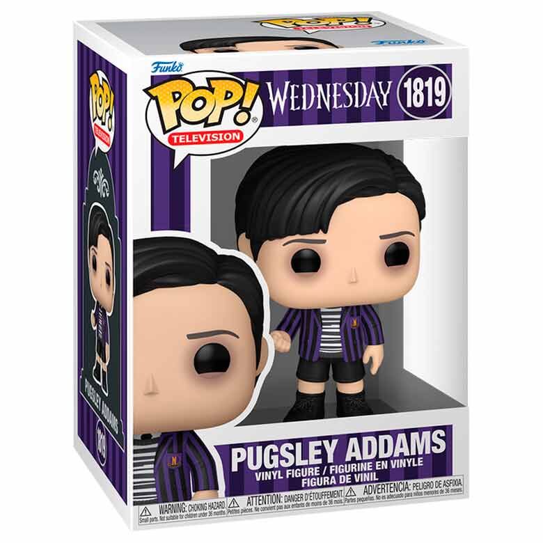 Funko Pop! Wednesday e Pugsley Addams - Figura da Collezione Vinyl Nerdscape