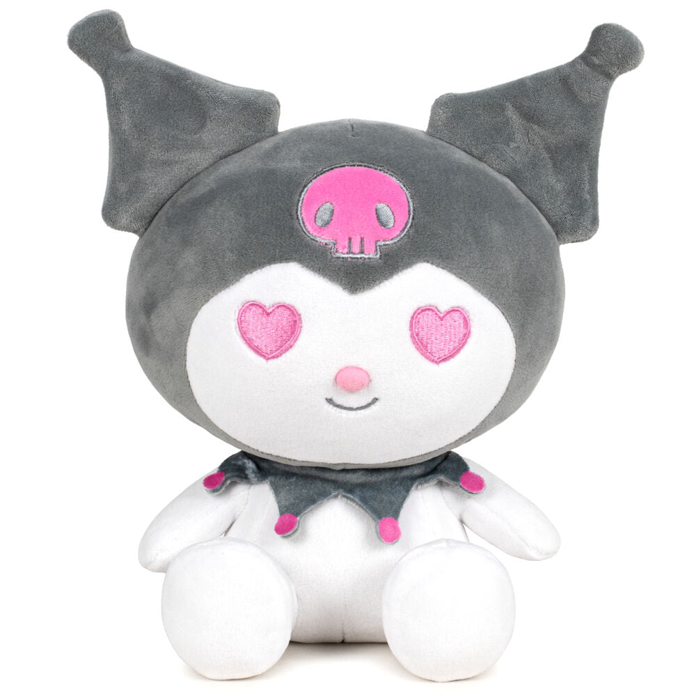 Hello Kitty Kuromi Gray plush toy 16cm