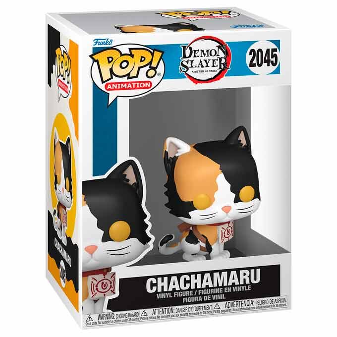 Funko Pop! Demon Slayer Kimetsu no Yaiba Chachamaru - Figura da Collezione Vinyl Nerdscape