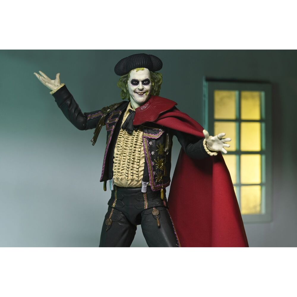 Figurines ultimes Beetlejuice 2 Matador Beetlejuice et Ver des sables