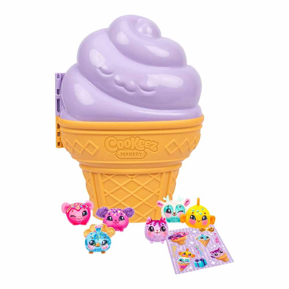 Coffret Cookeez Makery Glace + 6 peluches