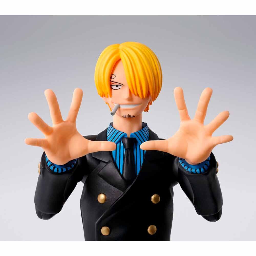Figurine One Piece Sanji Romance SH Figuarts de 15 cm