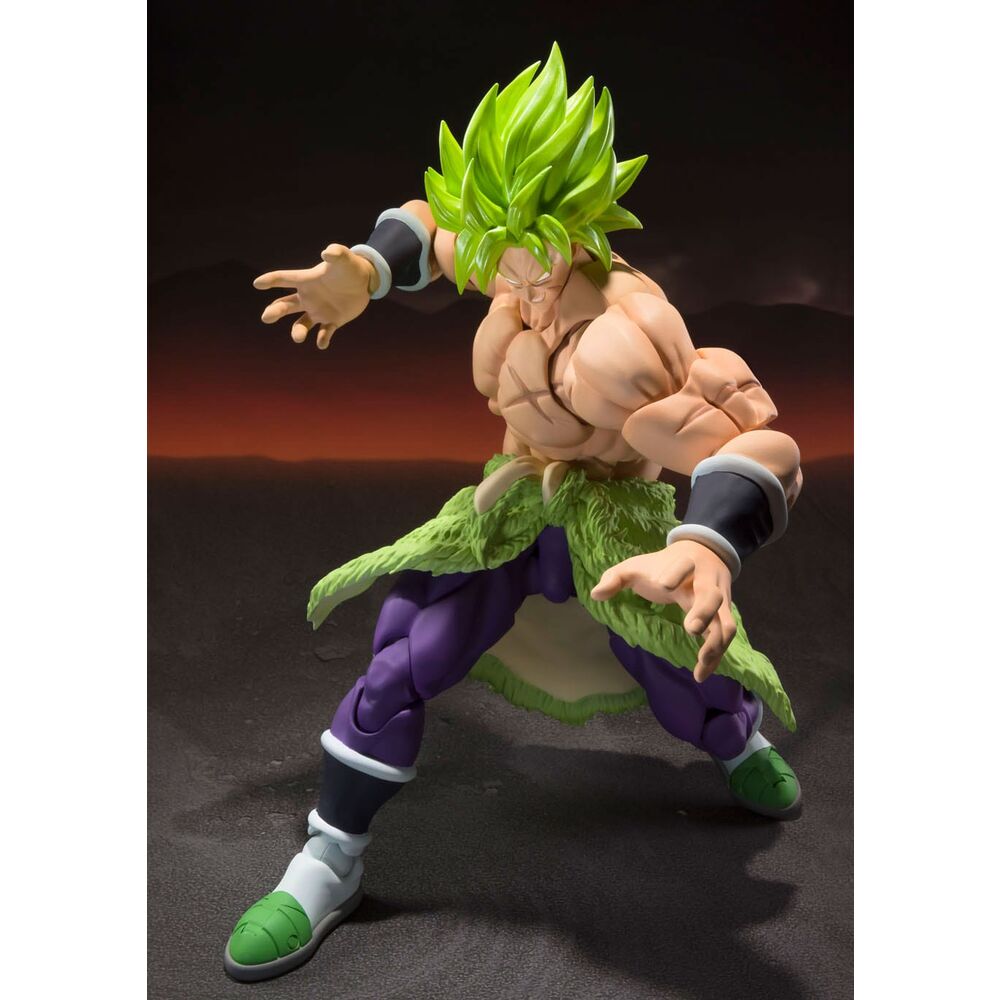 Figurine Dragon Ball Super SH Figuarts Super Saiyan Broly Full Power de 22 cm