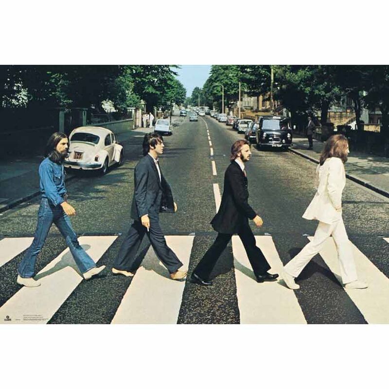 Affiche des Beatles Abbey Road