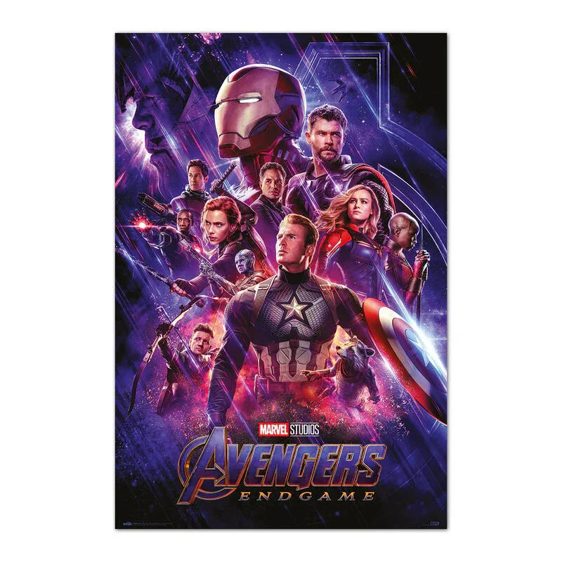 Marvel Avengers Endgame Poster da Collezione Nerdscape 91,5x61cm Carta Glossy Alta Qualità