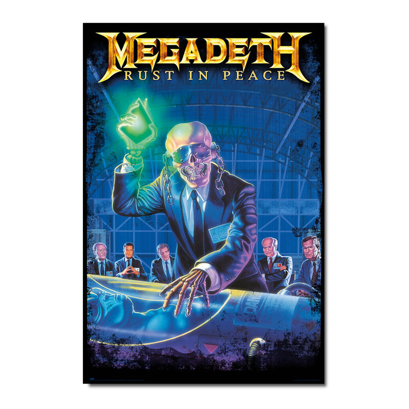 Megadeth Rust in Peace Poster - Figura da Collezione - Nerdscape